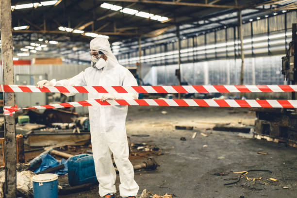 Professional Trauma Scene Cleanup technician working in Adrian, MN